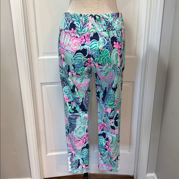 Lily Pulitzer sz 6 elastic waist pull on pants - Picture 5 of 11